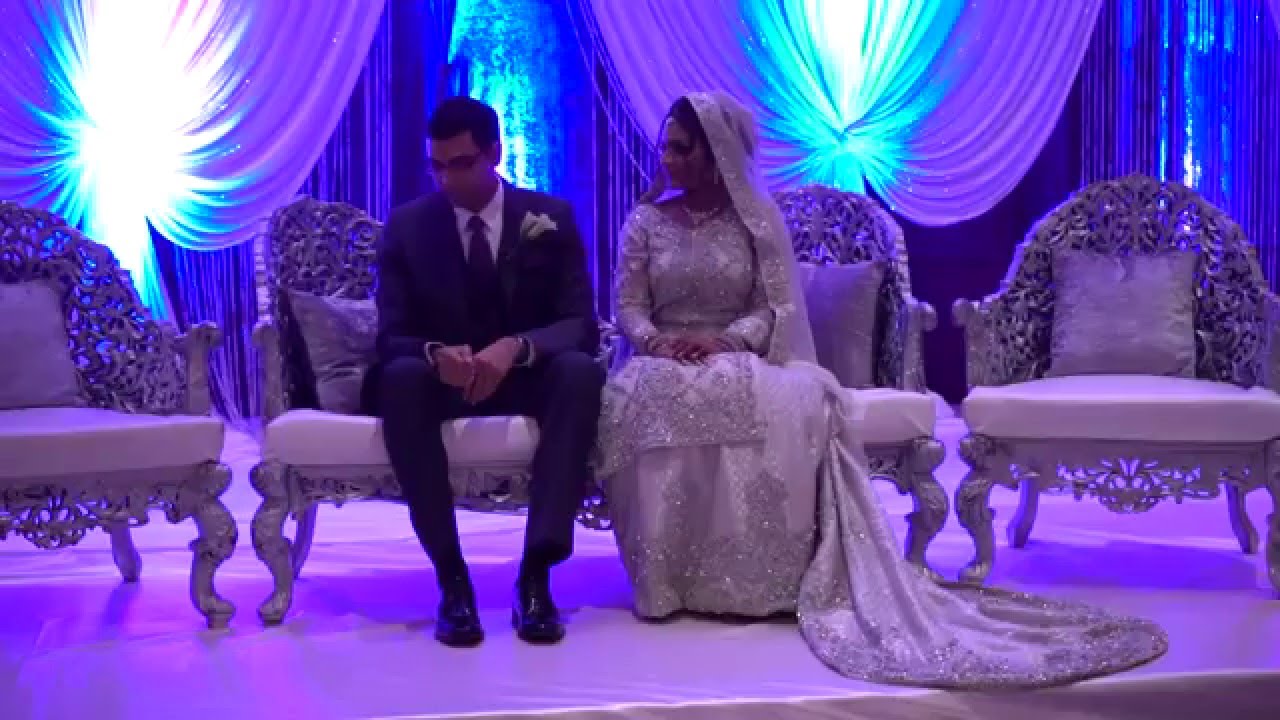 Bride and Groom Enters and Quranic Recitation